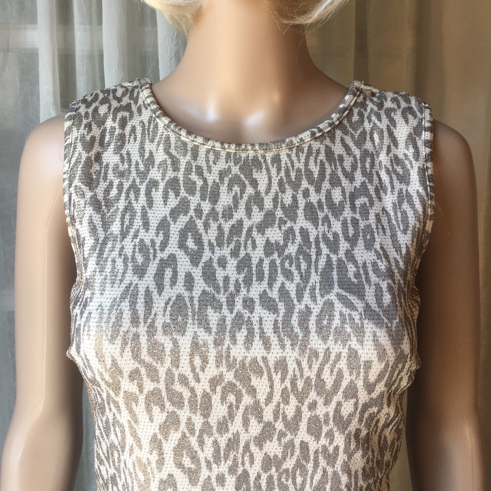 Alt.B Draped Back Body-con Sheath Dress fits S - Picture 3 of 8